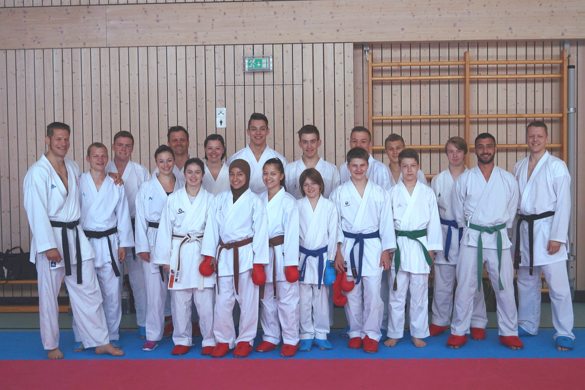 karate lehrgang kumite untermerzbach 2017